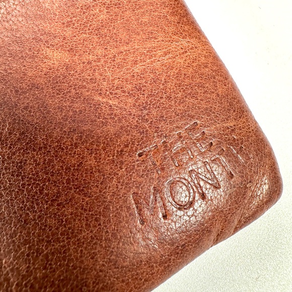 The Monte Genuine Brown Leather Crossbody Bag - Picture 3 of 9